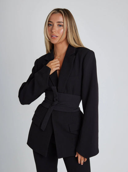 Celine | Blazer avec Ceinture