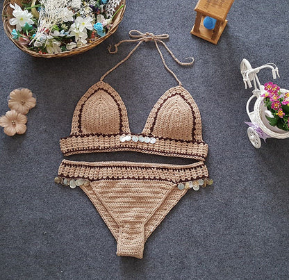 Maillot de Bain Femme  | style Bohème Hippie