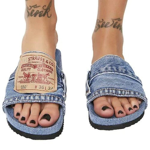 Sandales Linda en denim