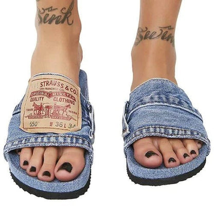 Sandales Linda en denim