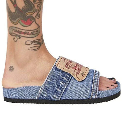 Sandales Linda en denim