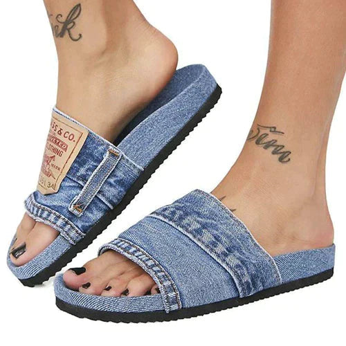 Sandales Linda en denim