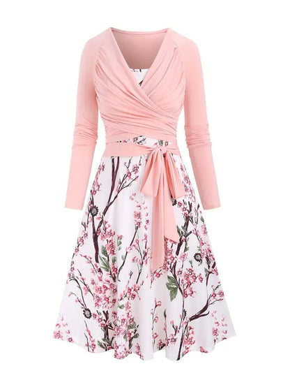 Rachel | Ensemble Robe Florale Vintage